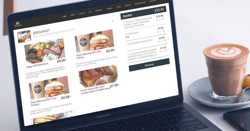 Customizing Website for restaurant
